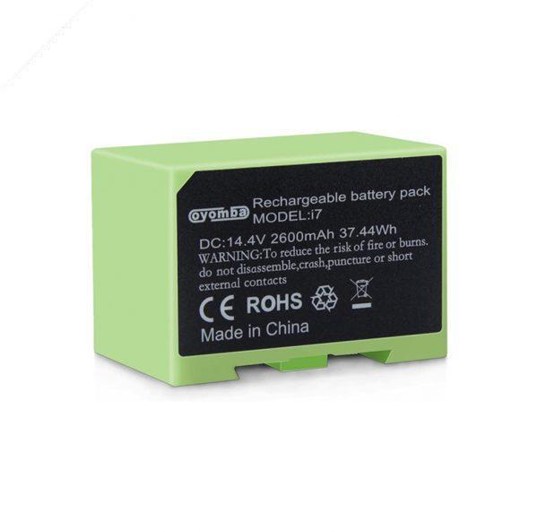Bateria de litio 2600 mah para Roomba E5 E6 E7 I7 I6 I3